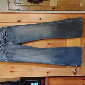 7 For All Mankind Mojo flare blue jeans